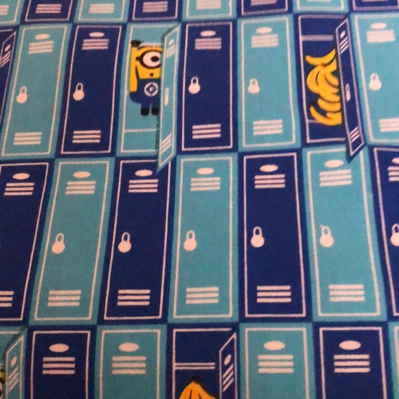 Fabric Despicable Me Stripe Minion new 1 yard x 44” wide cotton VIP by Cranston - Picture 2 of 2